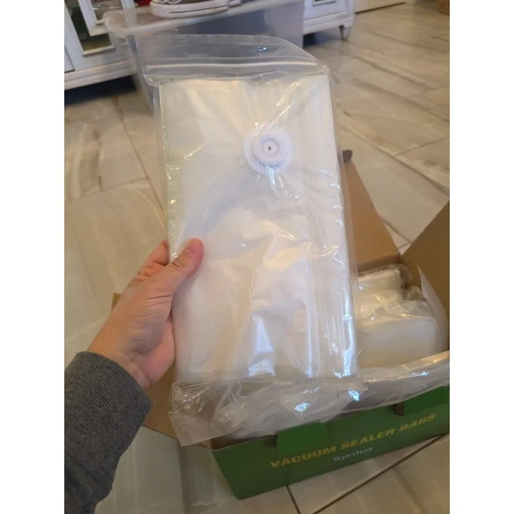 Syntus Vacuum Sealer Bags for Food, 60 Count Quart‎ 8 x 10 10 x 13.8 11.8 x 14